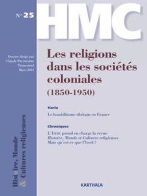 cover image of Les religions dans les sociétés coloniales (1850-1950)